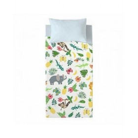 Lenzuolo Superiore Costura Jungle Exotic 160 x 270 cm (Singolo)