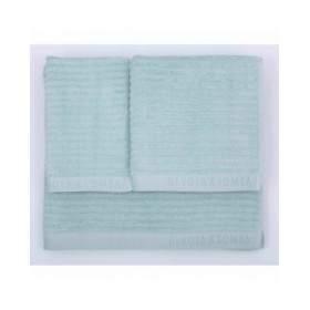 Set di asciugamani Devota & Lomba Verde 100 % cotone (3 pcs)
