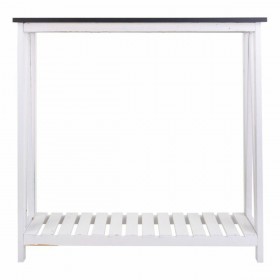 Ingresso Alexandra House Living Bianco Legno di paulownia Legno MDF 30 x 80 x 80 cm