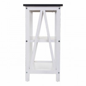 Scaffale Alexandra House Living Bianco Legno di paulownia Legno MDF 30 x 60 x 40 cm
