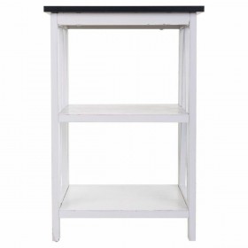 Scaffale Alexandra House Living Bianco Legno di paulownia Legno MDF 30 x 60 x 40 cm
