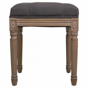 Panca Alexandra House Living Grigio Gomma Legno 41 x 48 x 41 cm