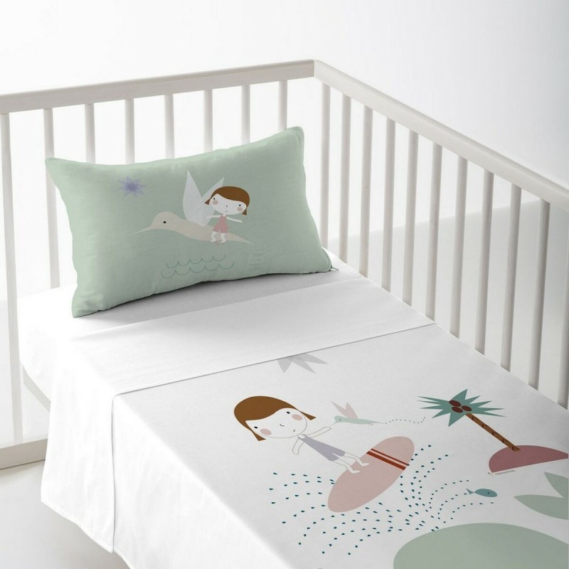 Set di Lenzuola Haciendo el Indio Surf Culla da 80 120 x 180 cm
