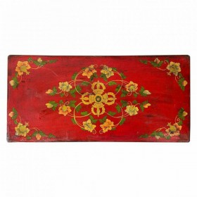 Cassettiera multiuso Alexandra House Living Rosso Legno Legno di olmo 38 x 43 x 78 cm