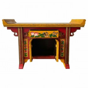 Credenza Alexandra House Living Giallo Legno Legno di olmo 35 x 64 x 100 cm