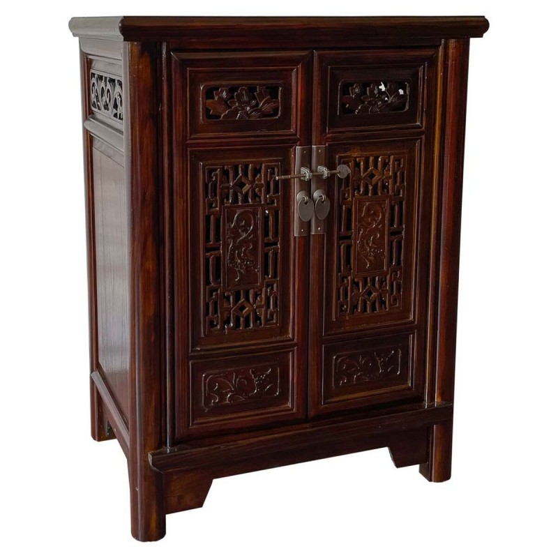 Credenza Alexandra House Living Marrone Legno Legno di olmo 40 x 80 x 60 cm