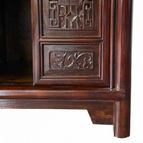 Credenza Alexandra House Living Marrone Legno Legno di olmo 40 x 80 x 60 cm