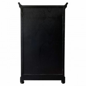 Credenza Alexandra House Living Nero Legno Legno di olmo 32 x 98 x 55 cm