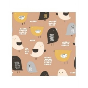 Set di Lenzuola Popcorn Baby Chick Singolo 160 x 270 cm
