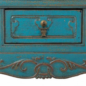 Ingresso con Cassetti Alexandra House Living Azzurro Legno di olmo 37 x 78 x 132 cm