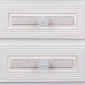 Comodino Alexandra House Living Bianco 31 x 71 x 38 cm