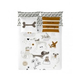 Copripiumino Panzup Dogs Matrimoniale (240 x 220 cm)