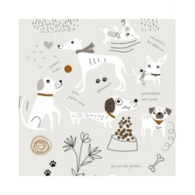 Copripiumino Panzup Dogs Osimano (260 x 220 cm)