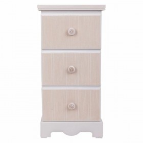 Cassettiera Alexandra House Living Bianco Legno MDF 26 x 60 x 31 cm
