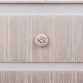 Comodino Alexandra House Living Bianco 30 x 50 x 40 cm