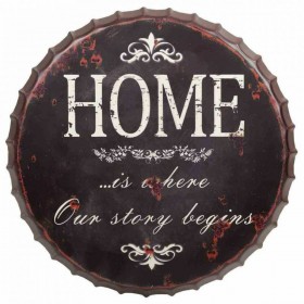 Tavolo Alexandra House Living Nero 60 x 71 x 60 cm