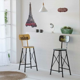 Sgabello Alexandra House Living Giallo Ferro 40 x 100 x 46 cm