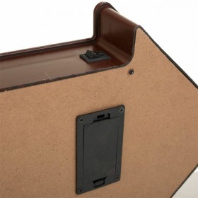 Placca da Parete Alexandra House Living Coffee Bianco Ferro 27 x 5 x 65 cm Illuminazione