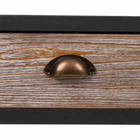 Scaffale Alexandra House Living Marrone Legno Metallo Ferro 121 x 40 x 80 cm