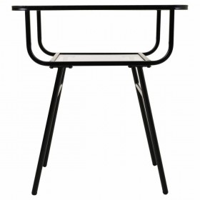 Comodino Alexandra House Living Nero 35 x 65 x 60 cm