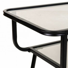 Comodino Alexandra House Living Nero 35 x 65 x 60 cm