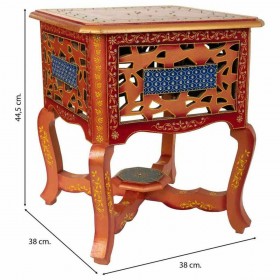 Comodino Alexandra House Living 38 x 44 x 38 cm