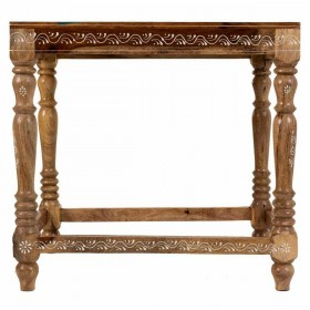 Tavolino da Caffè Alexandra House Living Multicolore Legno di mango 33 x 46 x 48 cm