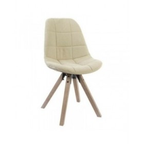 Sedia da Sala da Pranzo DKD Home Decor Beige Multicolore 47 x 55 x 85 cm