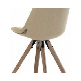Sedia da Sala da Pranzo DKD Home Decor Beige Multicolore 47 x 55 x 85 cm