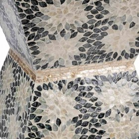 Sgabello Alexandra House Living Azzurro Legno MDF 45 x 48 x 46 cm