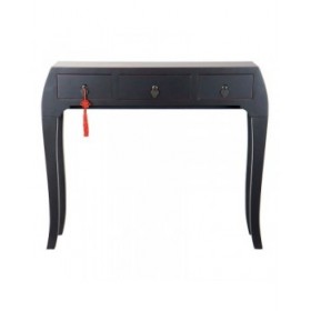 Ingresso con 3 Cassetti DKD Home Decor Nero 96 x 26 x 80 cm