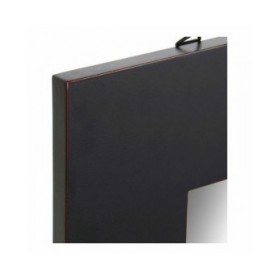 Specchio da parete DKD Home Decor Nero Rosso Orientale 70 x 2 x 90 cm