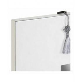 Specchio da parete DKD Home Decor Bianco Argentato Orientale 70 x 2 x 90 cm