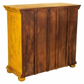 Credenza Alexandra House Living Giallo Ferro Legno di mango 40 x 90 x 90 cm