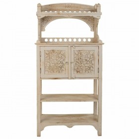 Credenza Alexandra House Living Bianco Ferro Legno di mango 35 x 150 x 75 cm