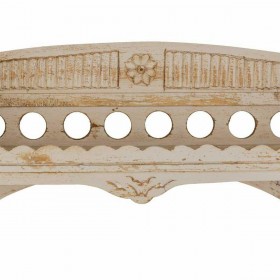 Credenza Alexandra House Living Bianco Ferro Legno di mango 35 x 150 x 75 cm