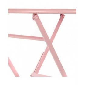 Tavolo con 2 sedie DKD Home Decor MB-177410 Rosa 60 x 60 x 75 cm (3 pcs)
