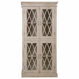 Stand Espositore Alexandra House Living Vetro Ferro Legno di mango 40 x 183 x 90 cm
