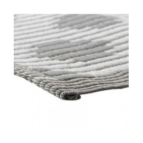 Tappeto DKD Home Decor Nero Grigio polipropilene (2 pcs) (150 x 210 x 1 cm)