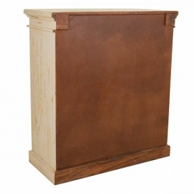 Ingresso Alexandra House Living Bianco Vetro Ferro Legno di mango 40 x 100 x 90 cm