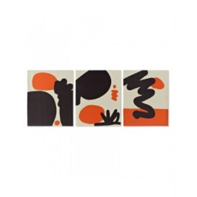 Quadro DKD Home Decor Circle Art Astratto Moderno (40 x 1,8 x 50 cm)