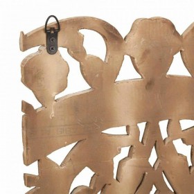 Decorazione da Parete Alexandra House Living Marrone Legno MDF 2 x 120 x 120 cm