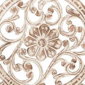 Decorazione da Parete Alexandra House Living Marrone Legno MDF 2 x 90 x 90 cm