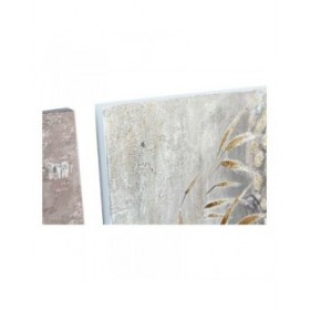 Quadro DKD Home Decor CU-179192 100 x 3,8 x 100 cm Buddha Orientale (2 Unità)
