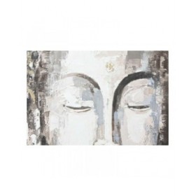 Quadro DKD Home Decor CU-179192 100 x 3,8 x 100 cm Buddha Orientale (2 Unità)