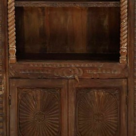 Scaffale Alexandra House Living Marrone Legno 53 x 217 x 99 cm