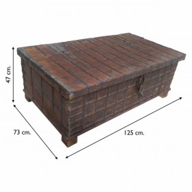 Baule Alexandra House Living Legno Riciclato