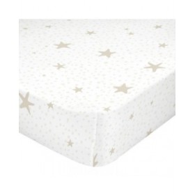 Lenzuolo con angoli HappyFriday BASIC KIDS Beige 105 x 200 x 32 cm