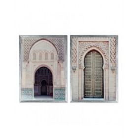 Quadro DKD Home Decor Con porta (2 pcs) (50 x 3 x 70 cm)