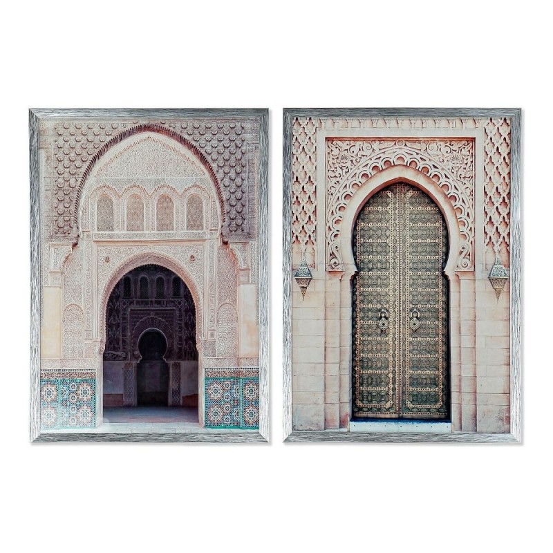 Quadro DKD Home Decor Con porta (2 pcs) (50 x 3 x 70 cm)
